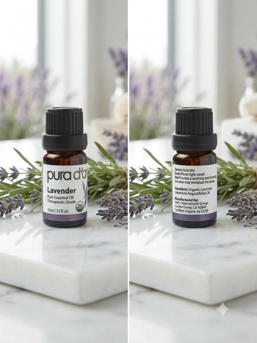 HDY Black Aromatherapy Diffuser with Wooden Oil Box - Lights Up.